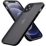 Cadorabo Ohišje, združljiv z Apple v Frosted Black - Hibrid zaščitni pokrov s TPU Silikonom v notranjosti in Matt Plastic Back, (20566835) Cene