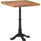 Bistro stolić 60 x 60 x 76 cm od masivnog bagremovog drva | shoptok.hr