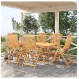  Jastuci za stolice 6 kom višebojni 50 x 50 x 7 cm od tkanine | shoptok.hr