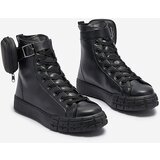 Resti Black women's sport shoes with pouch Efiffe- Footwear | ePonuda.com