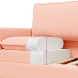  Set sofe 2 kom. Ružičasta Tkanina | shoptok.hr