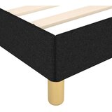  Okvir za krevet bez madraca crni 100x200 cm od tkanine | shoptok.hr