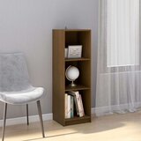 vidaXL Ormarić za knjige / pregrada boja meda od masivne borovine | shoptok.hr