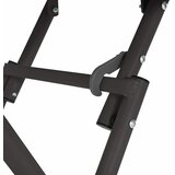 Bistro Stol Antracit 55 x 55 x 72,5 cm Čelik s prahom | shoptok.hr