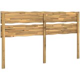 Uzglavlje s prirodnim rubom ROSTOCK Bijela 180 cm | shoptok.hr