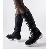 Gemre Black insulated fabric boots Palmer | shoptok.hr