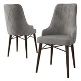 Hanah home set 2 stolice neta grey brown Cene