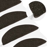  Samoljepljivi otirači za stepenice 10 kom antracit 56x17x3 cm | shoptok.hr