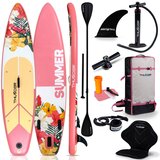 THUNDER Napihljiva SUP deska 320 × 75 × 15 cm – set z veslom, sedežem, torbo in pumpko ® VIOSA, (5000091252) | Shoptok.si