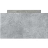  Kreveta s uzglavljem i podnožjem boja betona 100 x 200 cm | shoptok.hr