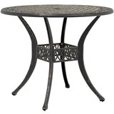  Vrtni stol brončani Ø 90 x 75 cm od lijevanog aluminija | Eponuda.com