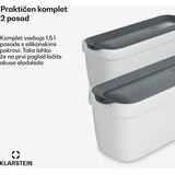 Klarstein Komplet za led | 1,5 l | plastika | primerno za pomivanje v pomivalnem stroju | Shoptok.si