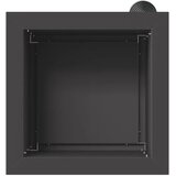  Vrtna posuda za sadnju s LED svjetlom 2 kom. Crna - Crna 30 x 30 x 30 cm 2 | shoptok.hr