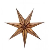 Marksl&amp;ouml;jd Smeđi božićni viseći svjetleći ukras Glitter, dužine 75 cm Slike