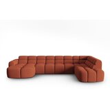 Micadoni Home Opečnato oranžna kotna sedežna garnitura Lisa – | Shoptok.si