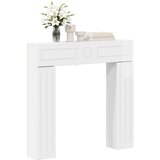  Okvir za kamin Bijela visokog sjaja 102 x 18 x 100,5 cm | shoptok.hr