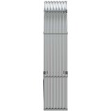  Držač za cjepanice srebrni 120x45x210 cm od pocinčanog čelika | Eponuda.com