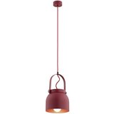  Argon 8282 - Luster na sajli LOGAN 1xE27/15W/230V prečnika 20 cm crvena | Eponuda.com