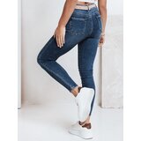 DStreet Jeansy damskie skinny niebieskie | shoptok.hr
