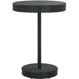 vidaXL Vrtni stol crni 75,5 x 106 cm od poliratana Cijene
