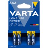 Varta ALKALNI BATERIJSKI VLOŽEK LR03 AAA LONGLIFE POWER BL/4, 1.5V | Shoptok.si