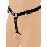 Strict Leather Pas z analnim čepom in obročkom za penis | Shoptok.si