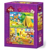  Puzzle 2/1 (35+60) art 5584 ( 49609 ) Cene