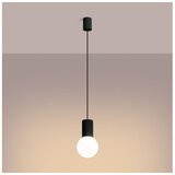 Sollux Obesna svetilka HALO 1 črna, (5000352274) | Shoptok.si
