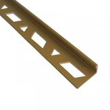 Europrofil alu ger ravni 10mm zlato mat 2.7m Cene