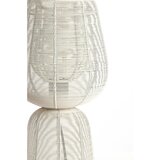 Light & Living Kremno bela namizna svetilka (višina 42 cm) Aboso – | Shoptok.si