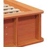  Krevetna konstrukcija Voštano smeđa 100 x 200 cm boja drva | shoptok.hr