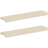  Prozorske klupice 2 kom. Bijela 80 x 15 x 2 cm | shoptok.hr