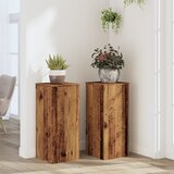 vidaXL Stalci za biljke 2 kom 30 x 30 x 70 cm konstruirano drvo Cijene