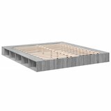  Okvir kreveta boja hrasta 180 x 200 cm od konstruiranog drva | shoptok.hr