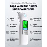 FEMOMETER Ušesni termometer z 21 zamenljivimi nastavki za odrasle in otroke | Shoptok.si