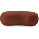Bobochic Paris Temno oranžen podstavek za noge iz tkanine bouclé Saint-Germain - Bobochic Paris Cene