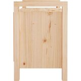  Klupa za hodnik 80 x 40 x 60 cm od masivne borovine | shoptok.hr