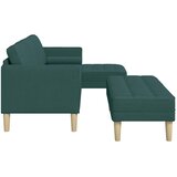  Set sofe s jastukom 2 pcs Tamnozelena Poliester | shoptok.hr