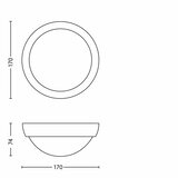 Philips LED zidna lampa Eagle 1 x 3 W Selv | Eponuda.com