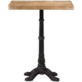 Bistro stolić 60 x 60 x 77 cm od grubog drva manga | shoptok.hr