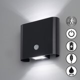 Fischer & Honsel Črna LED stenska svetilka Magnetics – | Shoptok.si