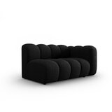 Micadoni Home črno-antracitno siv modul za sedežno garnituro (desni kot) lupine | Shoptok.si