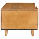  Kava Stol Svijetlosmeđa 100 x 54 x 40 cm Čvrsto drvo manga | shoptok.hr