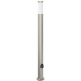  Stupić s utičnicom 110 cm od nehrđajućeg čelika IP44 | Eponuda.com