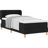  s opruga kutije s madracem Crna 100 x 200 cm tkanina | shoptok.hr