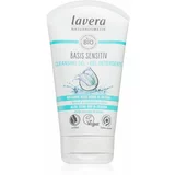 Lavera Basis Sensitiv nježni gel za čišćenje za normalnu i mješovitu kožu lica 125 ml