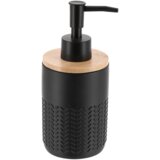 Tendance dozator za sapun Mantova 260 ml, poliresin/bambus crna Cijene