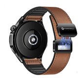 forcell F-DESIGN FS20 magnetna narukvica od eko koze za SAMSUNG Watch 20 mm braon | ePonuda.com