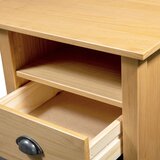  Radni stol Hill s 3 ladice 120 x 50 x 74 cm od masivne borovine | Eponuda.com