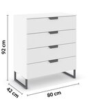 XORA KOMODA, bela | Shoptok.si